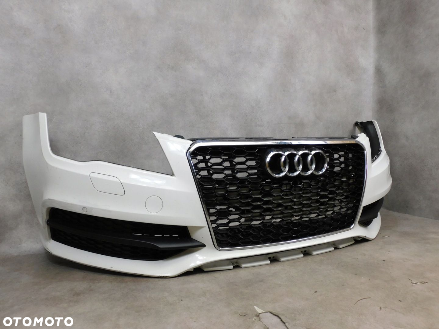 AUDI A7 C7 4G8 S LINE RS7 ZDERZAK PRZÓD PRZEDNI KOMPLETNY PRZED LIFT - 6
