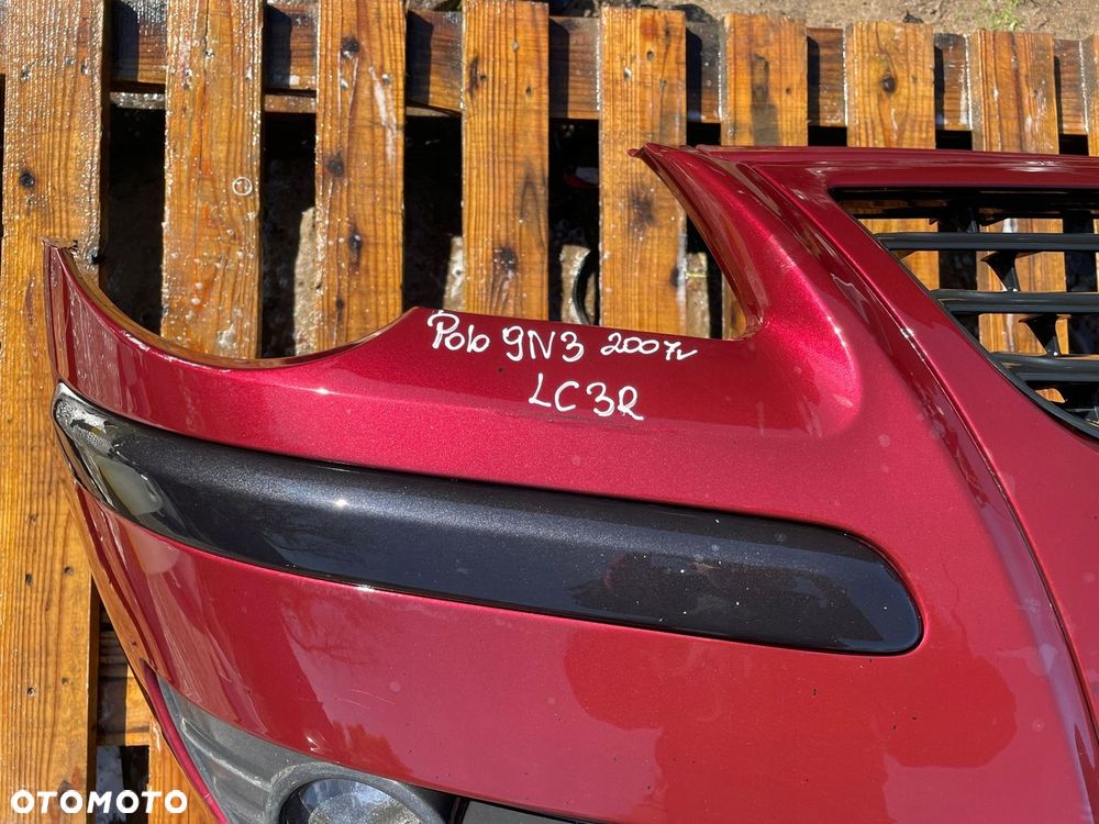 vw polo 9n3 IV 07r zderzak przód przedni kompletny lakier- LC3R - 5