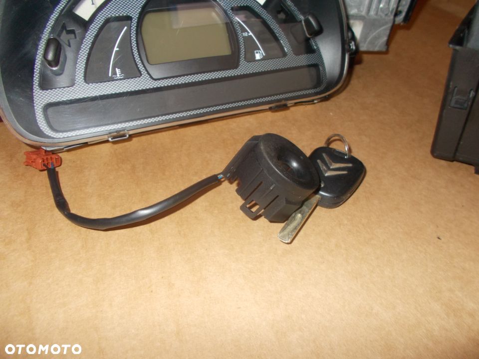 ZESTAW KOMPUTER STEROWNIK BSI LICZNIK KLUCZYK CITROEN PEUGEOT 9651556680 ORYGINAŁ WYSYŁKA! - 2
