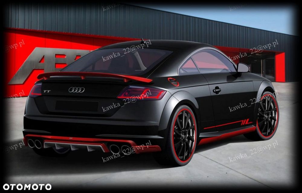 AUDI TT 8J SPOILER LOTKA SPOJLER PODKŁAD!! - 5