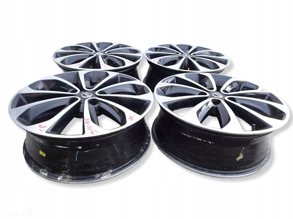 alufelgi kpl. nissan qashqai j10 18" 5x114.3 et 40 - 2