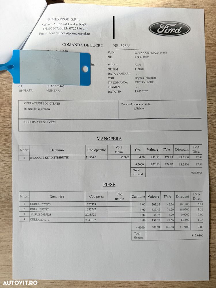 Ford Kuga 1.5 EcoBoost 2x4 Titanium - 32