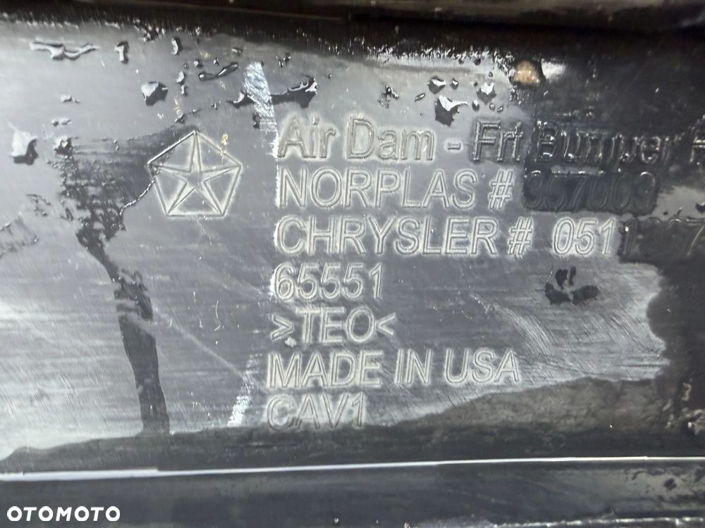 ZDERZAK PRZÓD DODGE DURANGO 2014-  ORYGINAŁ KOMPLETNY - 9