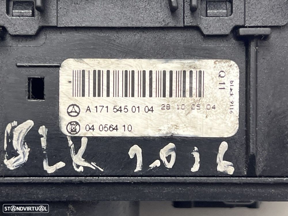 Modulo comando das luzes MERCEDES-BENZ SLK (R171) A1715450104 A 171 545 01 04 - 4