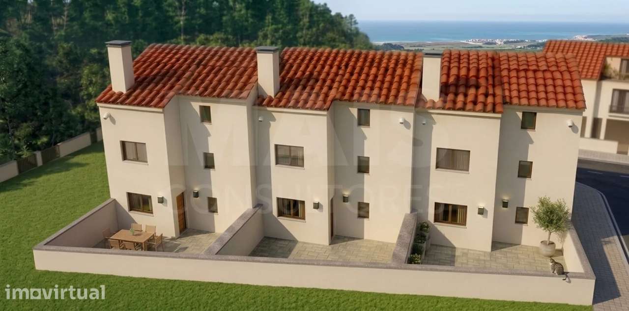 Moradia T3 Nova com Sótão, Garagem e Classe Energética A+ | Atougui... - Grande imagem: 2/19