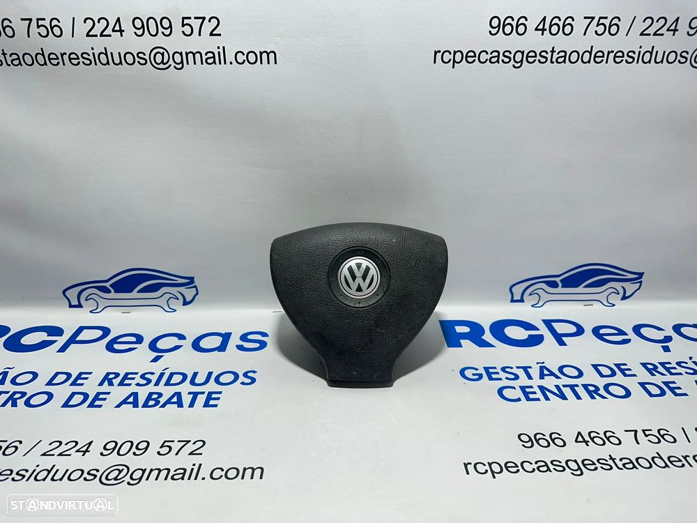 .Airbag Volante Condutor Original Volkswagen Caddy 3 MK3 2K0880201E 1998 - 2005 - 1