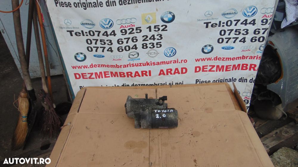 Electromotor Toyota Corolla verso 2.0 auris rav4 avensis 2.0 dezmembrez - 1