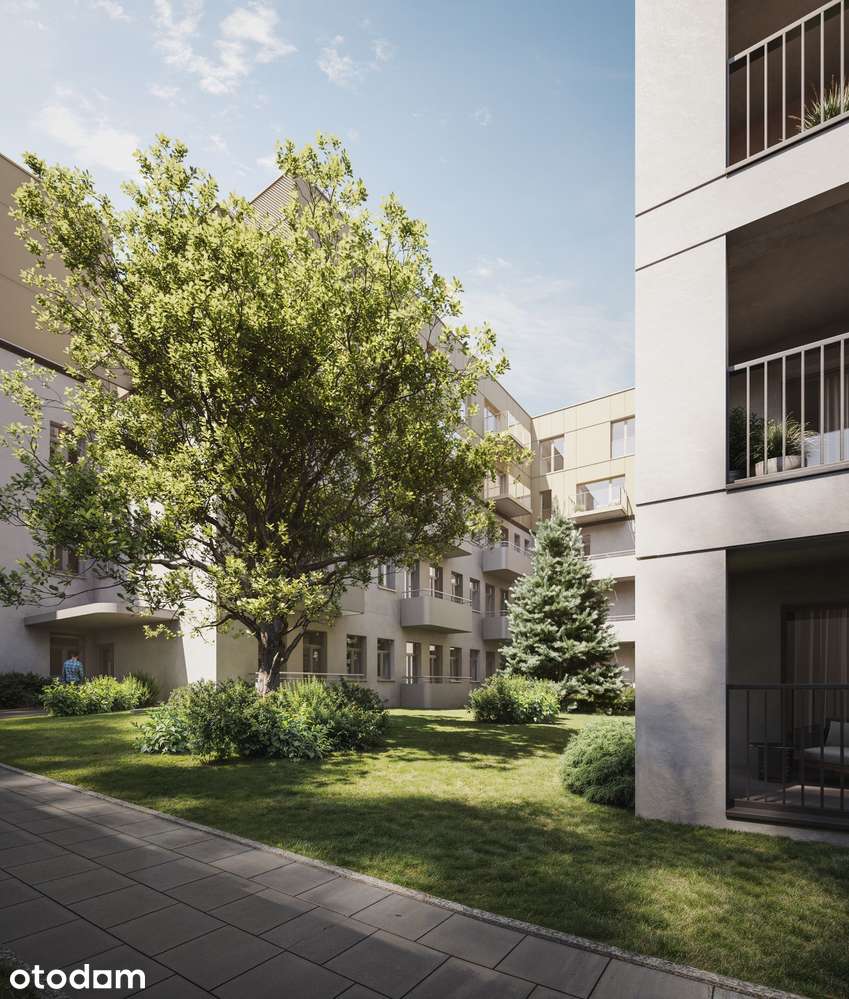 2-pokojowe mieszkanie 46m2 + balkon