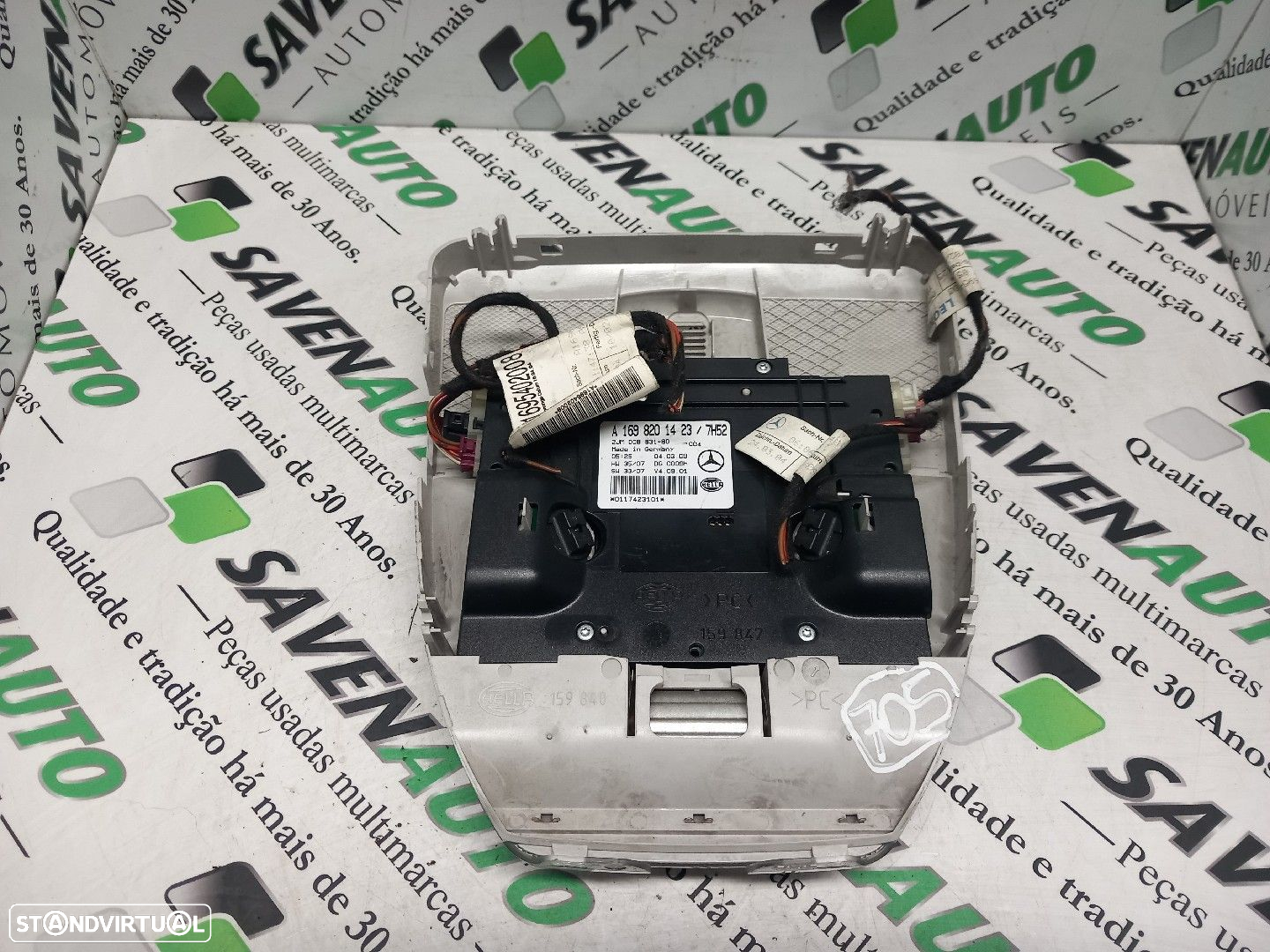 Plafonier / Botão Luz Tecto Mercedes-Benz A-Class (W169) - 2