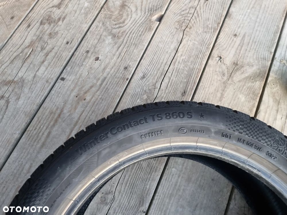 Opony Continental WinterContact TS860S 225/50R18 99V 7,5/6,3mm bdb stan - 13