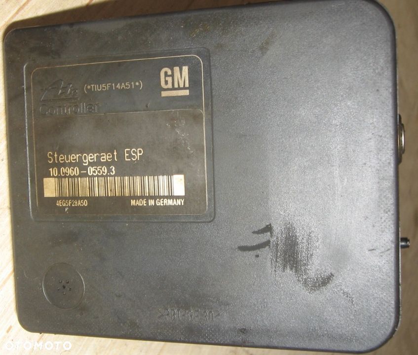 sterownik agregat ABS OPEL ASTRA H ZAFIRA B 13234911 - 3