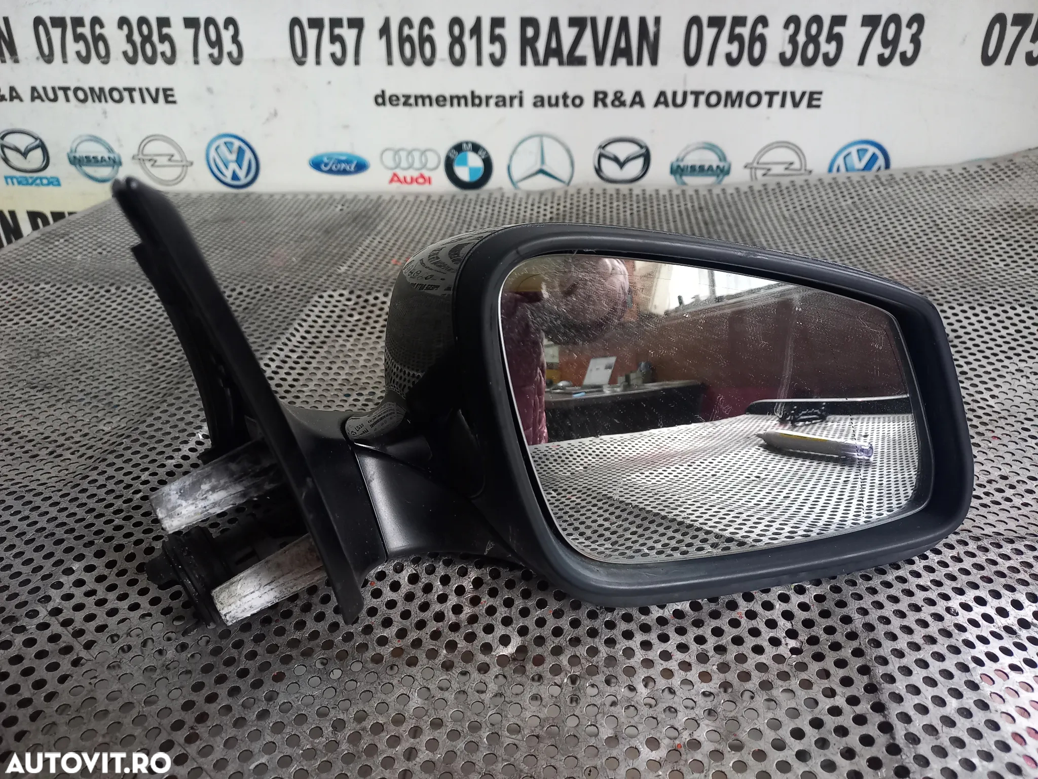 Oglinda Dreapta Bmw Seria 7 F01 F02 NFL Electrica Heliomata Pliabila Electric Volan Dr - 9
