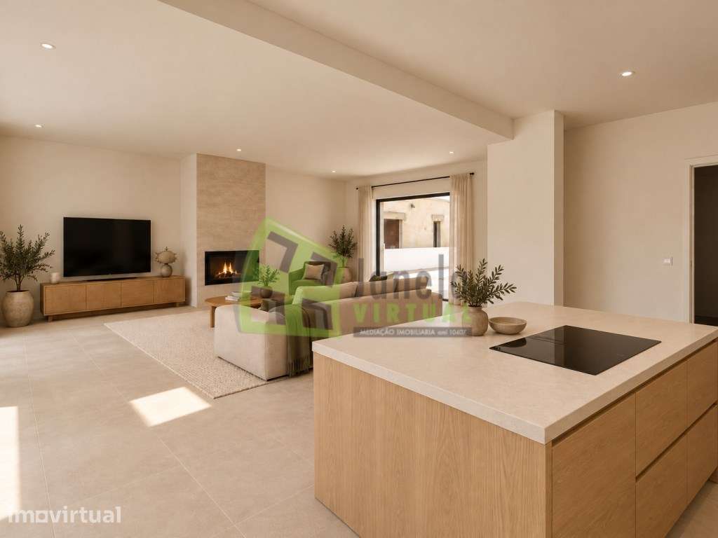 Moradia T4 térrea isolada com piscina e garagem | Azeitão - Grande imagem: 5/28