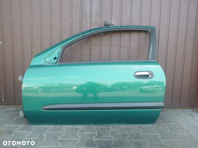 DRZWI LEWY PRZÓD LEWE PRZEDNIE NISSAN ALMERA N16 3D KOMPLETNE KOLOR DV8 - 9