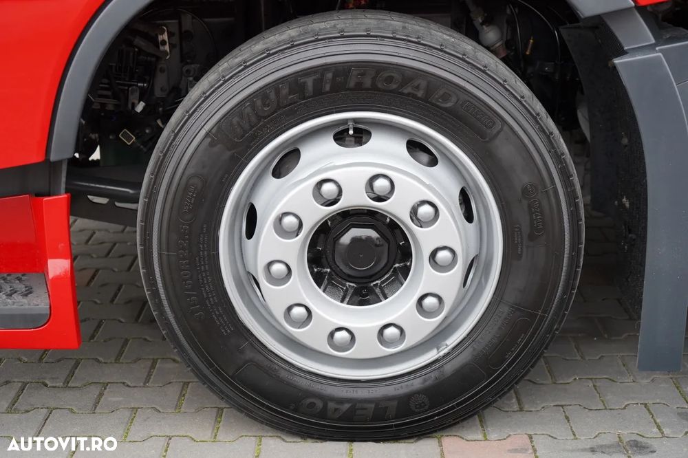 Volvo FH 460 / COMBINAT TANDEM / 120 M3 / TRANSIT / I-SAVE / I-PARK COOL / DIRECȚIE CU AX RIDICAT / WIELTON / CORTINĂ ARMATĂ - 21