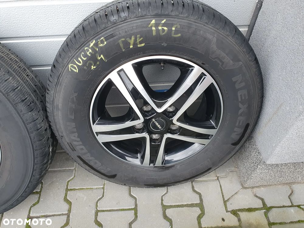 Felgi aluminiowe Koła Borbet Fiat Ducato Maxi  5x130 16cali - 2