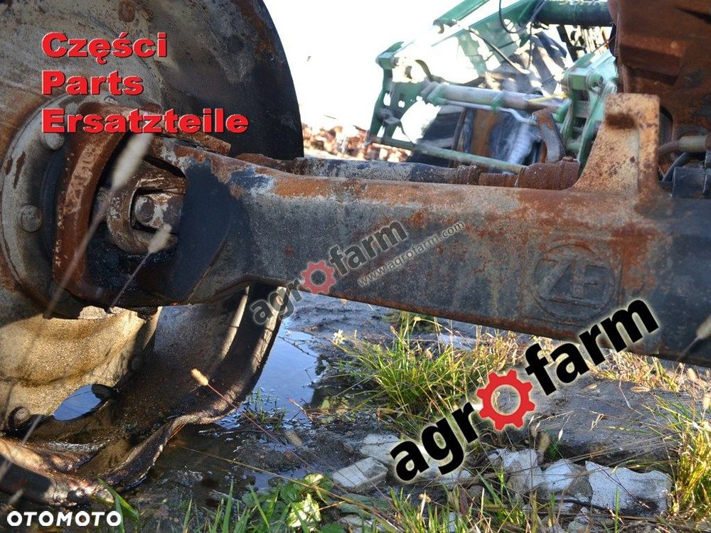 Deutz DX 6.10 części, skrzynia biegów, silnik, oś - 3