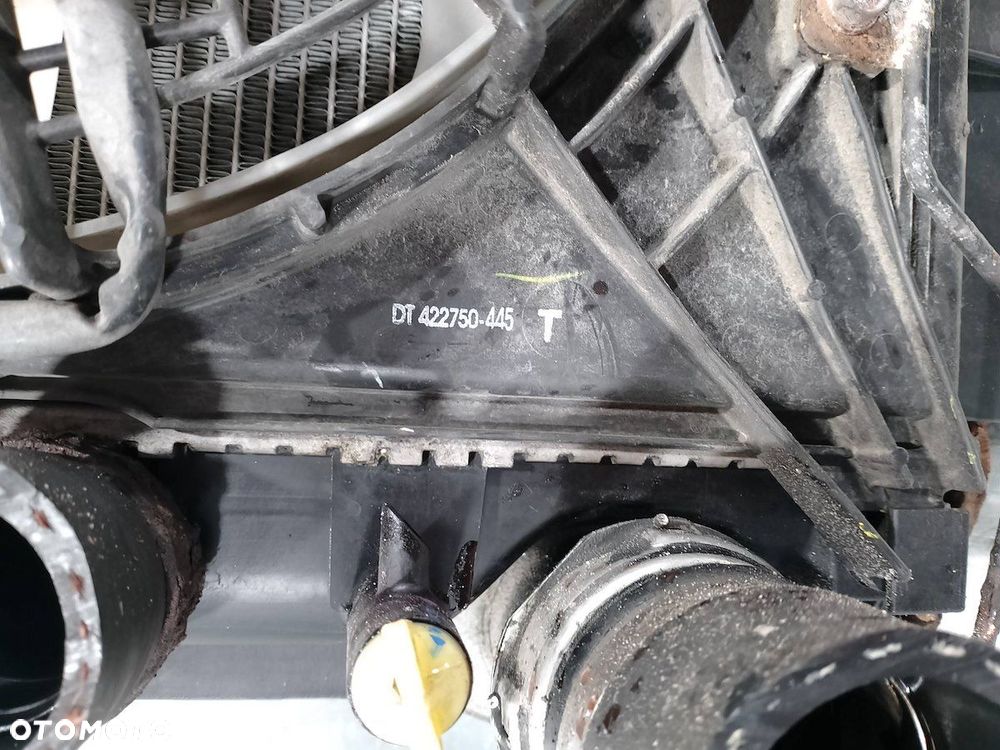 ZESTAW CHŁODNIC WODA INTERCOOLER WENTYLATOR TOYOTA VERSO 422750-445 2.0 D - 2