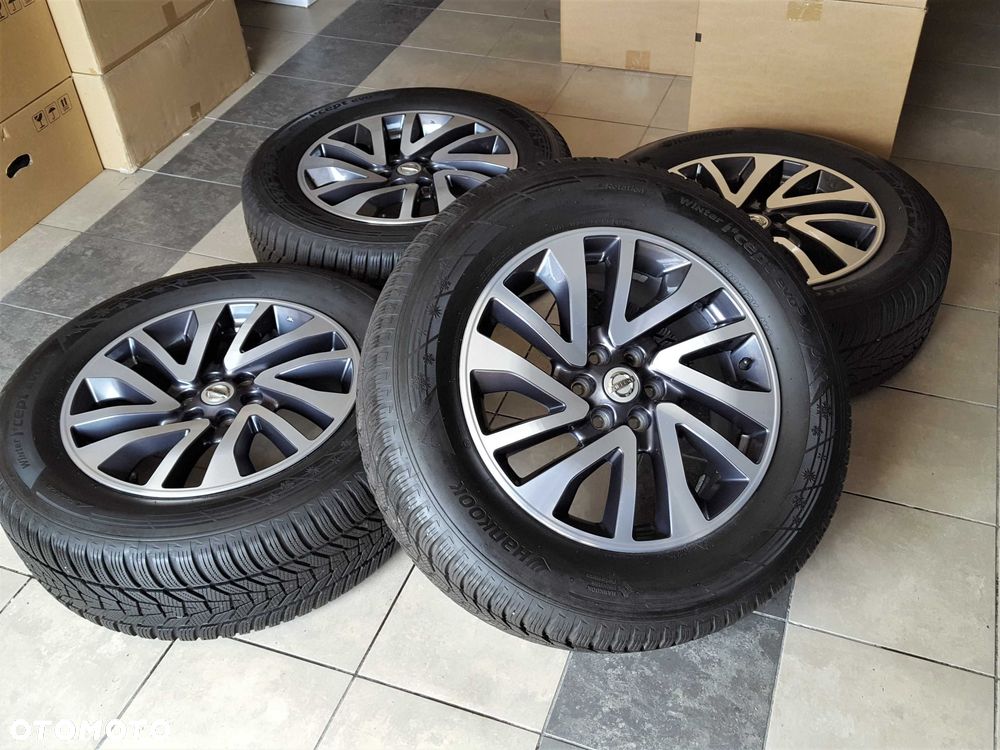 Koła zimowe 18 cali Nissan Navara Mercedes X klasa felgi 6x114,3 opony Hankook 255/60/18 - 4
