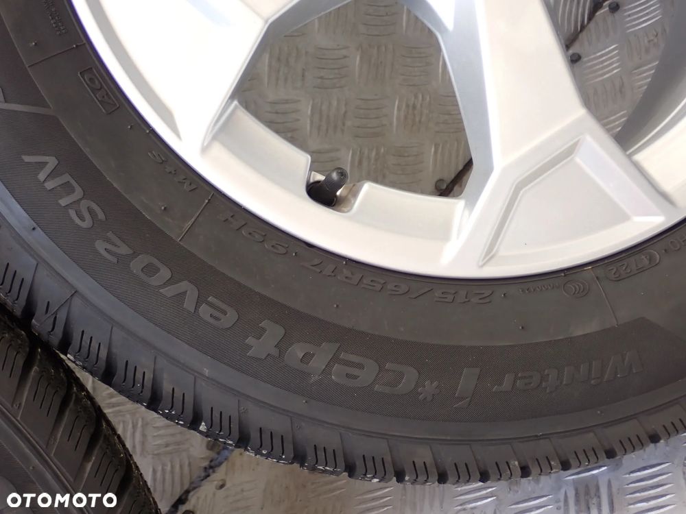 KOŁA FELGI ALUMINIOWE AUDI Q2 Q3 6,5JX17  ET 38  5X112  83A601025AL / AM  Z OPONAMI ZIMA HANKOOK 215/65/17 - 8