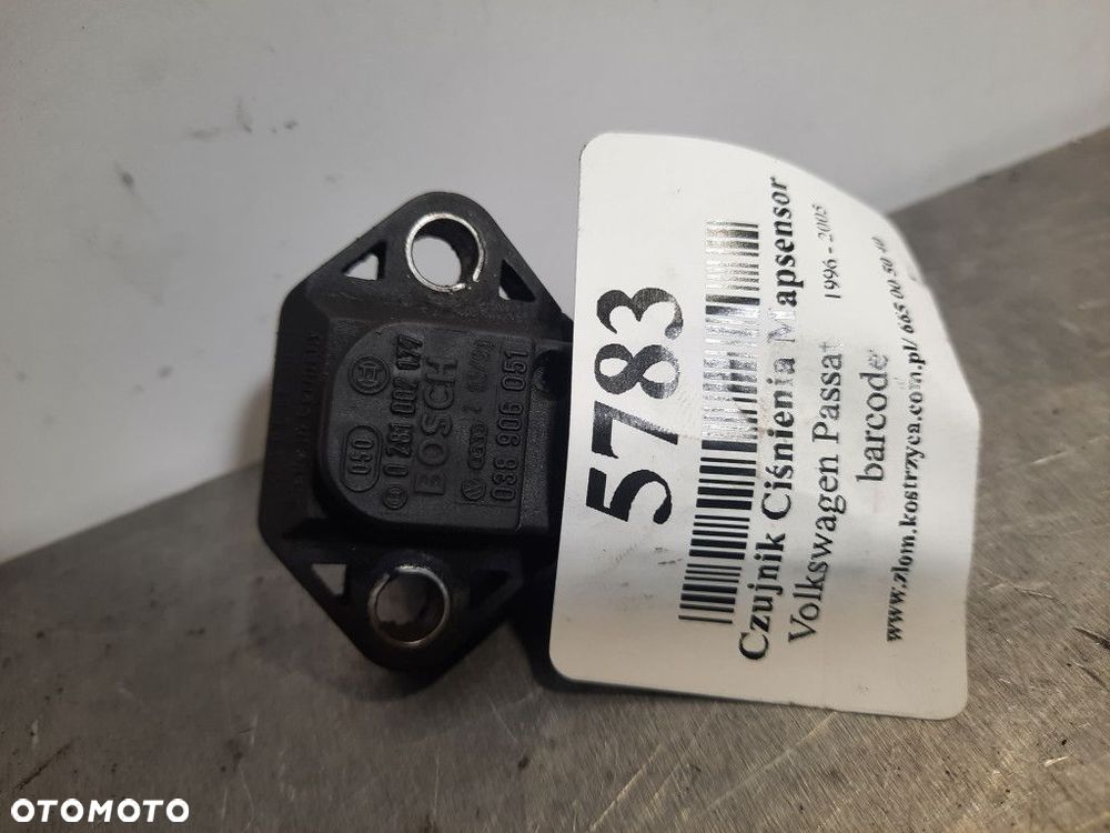 VOLKSWAGEN PASSAT CZUJNIK CIŚNIENIA MAPSENSOR 0281002177 --- - 1