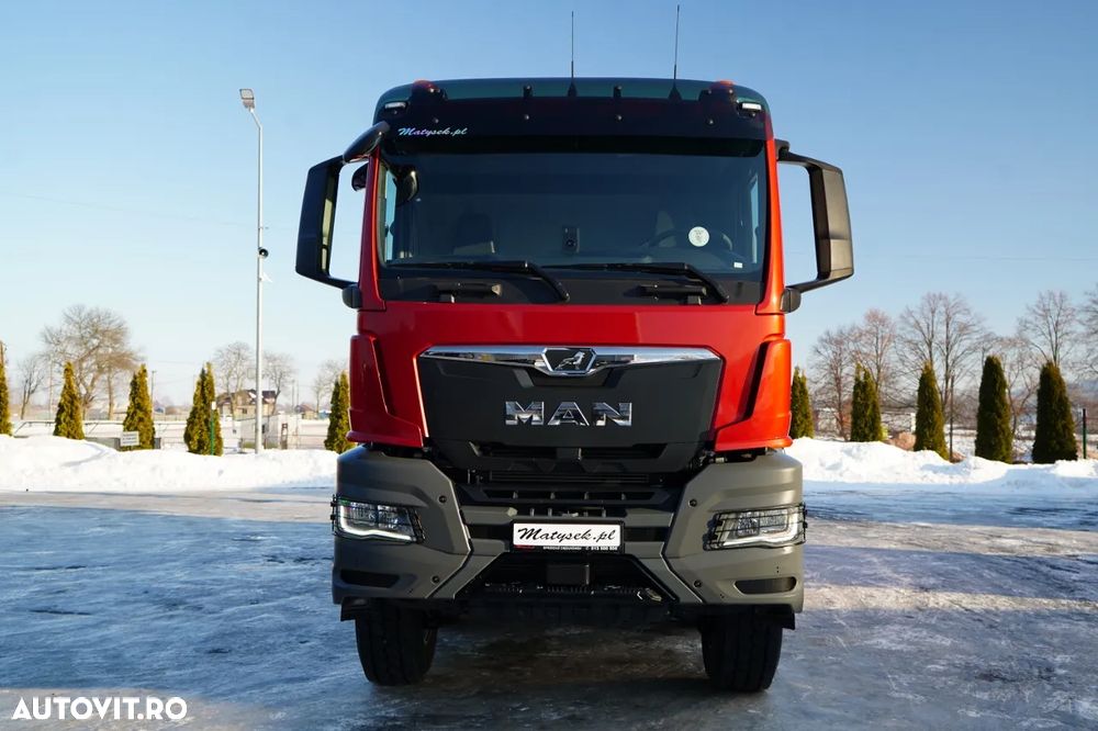 MAN TGS 41.480 / 8X8 / ​​BASCULATOR / AUTOMAT / NOU-NOUȚ / ECHIPAMENTE BOGATE / DISPONIBIL IMEDIAT / AUR METALIC / - 16