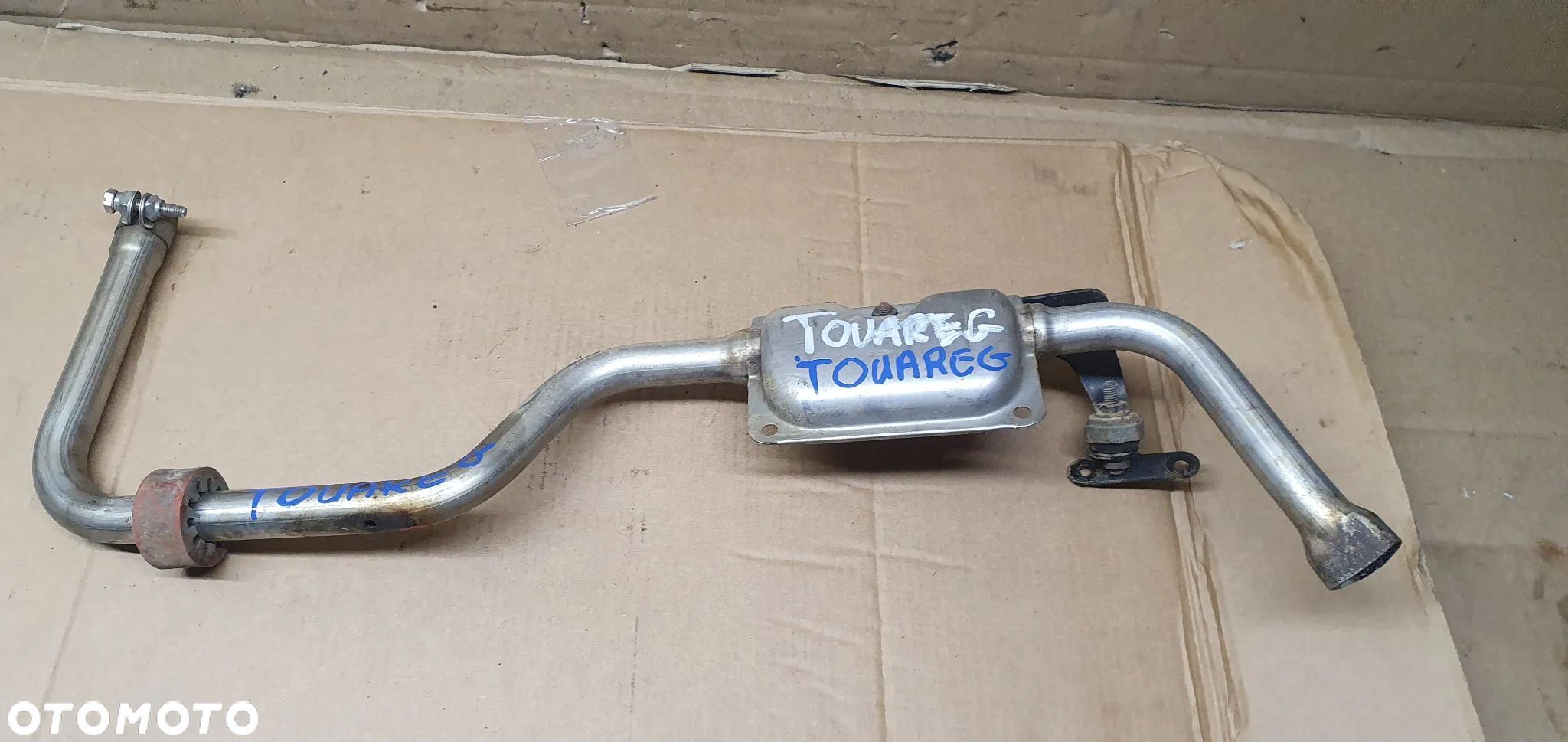 Tłumik wydech Webasto ogrzewania postojowego VW Touareg 3.0 TDI 7L0819084B - 1