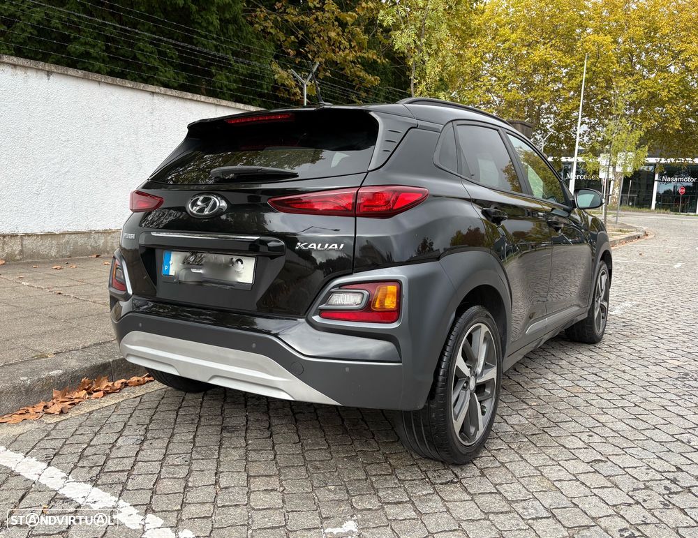 Hyundai Kauai 1.0 T-GDi Premium Pele/Tec.Vermelho - 13