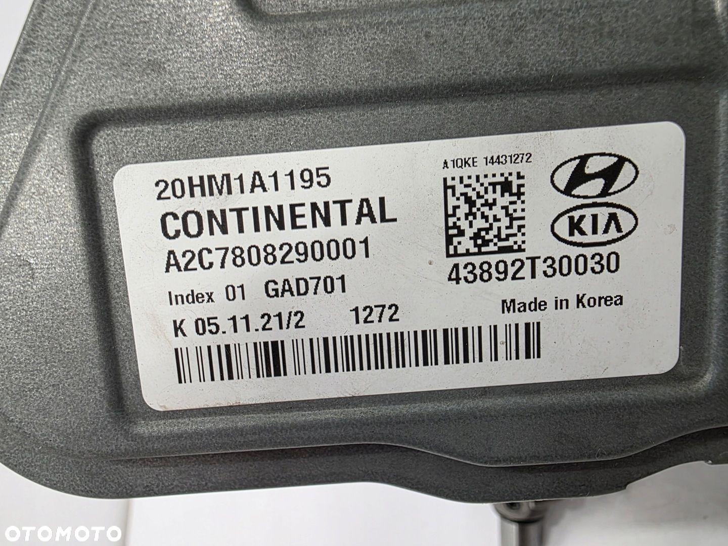 WYBIERAK SKRZYNI MECHATRONIKA HYUNDAI I30 III KONA TUCSON IV 438002D500 - 10