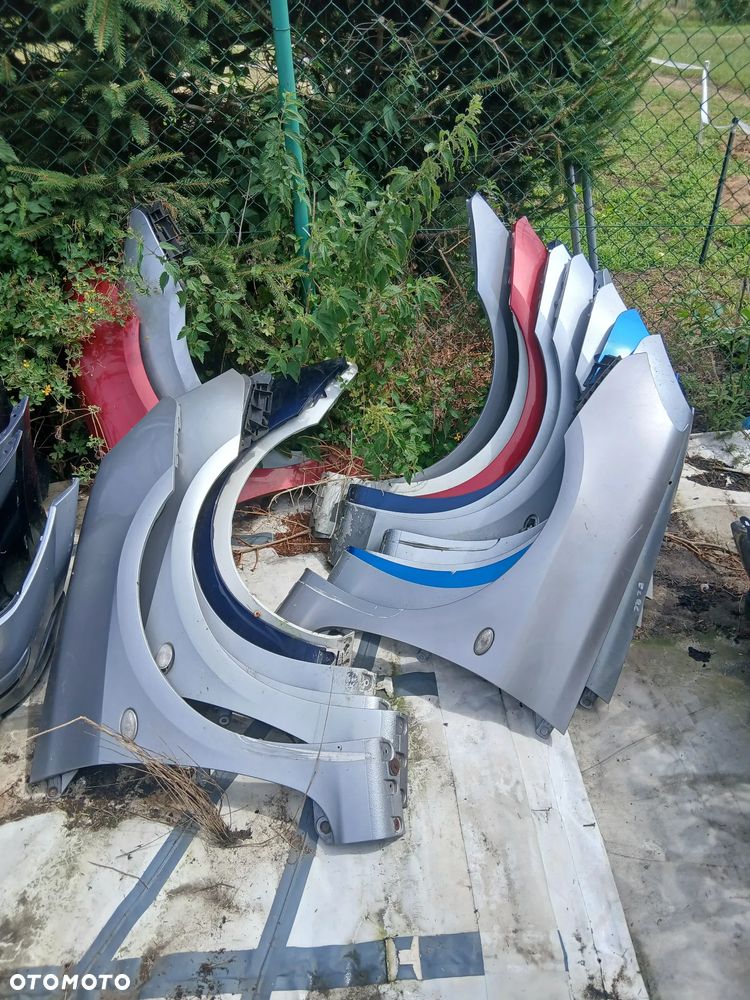 peugeot 307 maska zderzak lampy błotnik wzmocnienie - 2