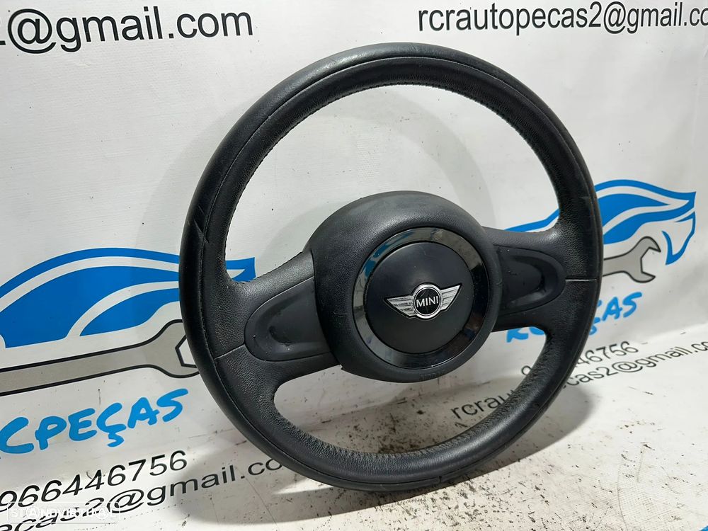 .Volante Pele Original Mini Cooper One R55 Clubman R56 R57 Cabrio R58 Coupe R59 Roadster R60 Countryman R61 Paceman 2752964 - 4