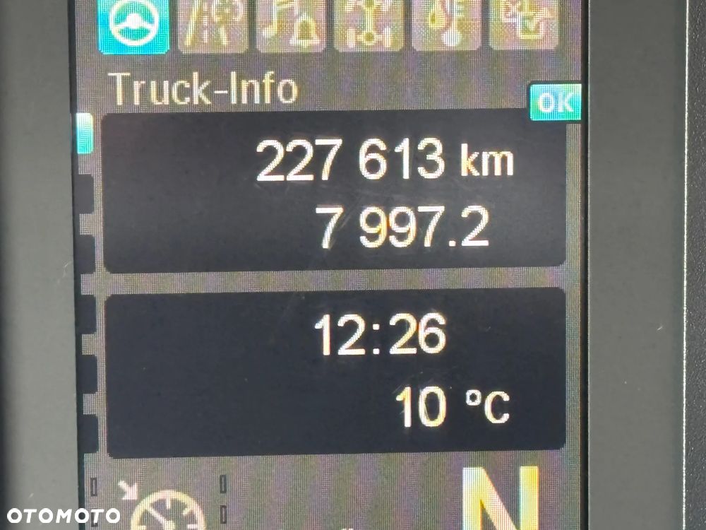 Mercedes-Benz ATEGO 1224 kontener , winda (izoterma 1227, 1230) DMC 11990 kg , z Niemiec, idealny do zabudowy pomoc drogowa , laweta - 24