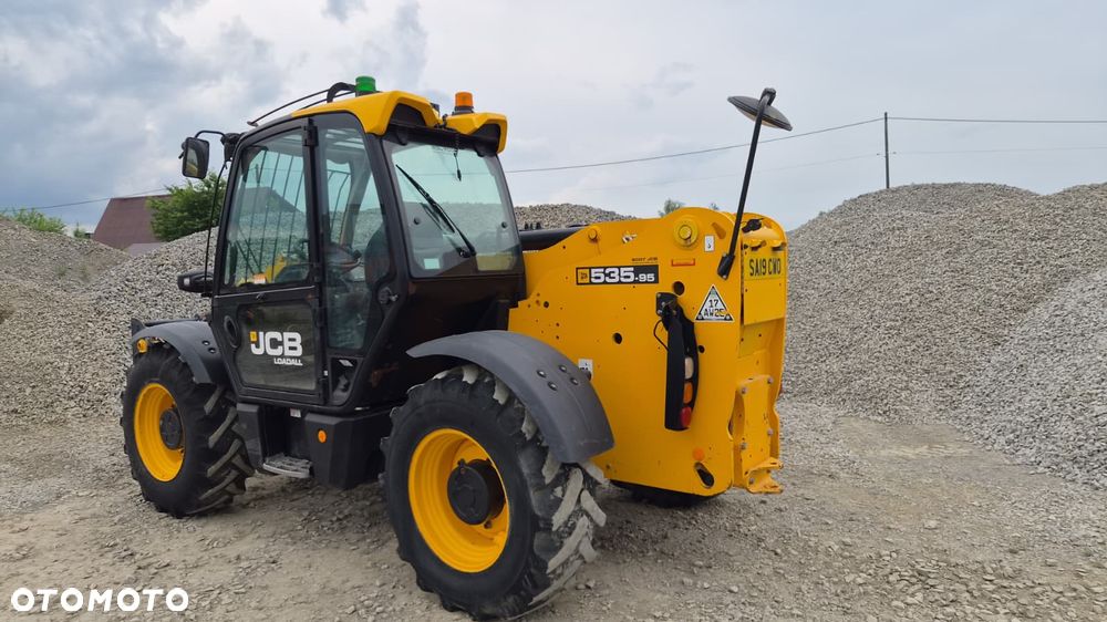 JCB Ładowarka teleskopowa JCB 535-95 Powershift Klima Joystick 4WS 10m Manitou Merlo - 4