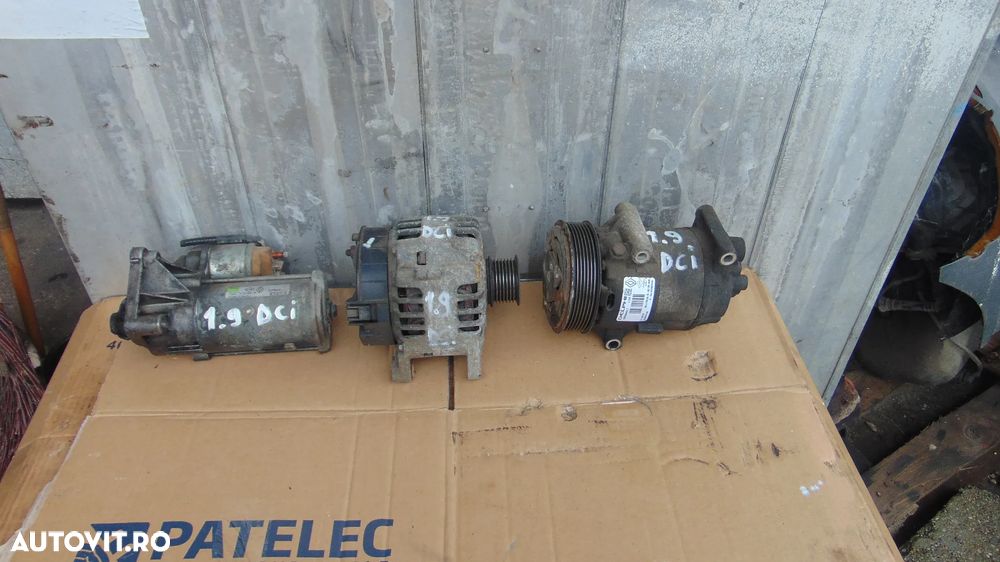 Alternator,compresor,electromotor de Renault megane 2 /1.9 DCI - 1