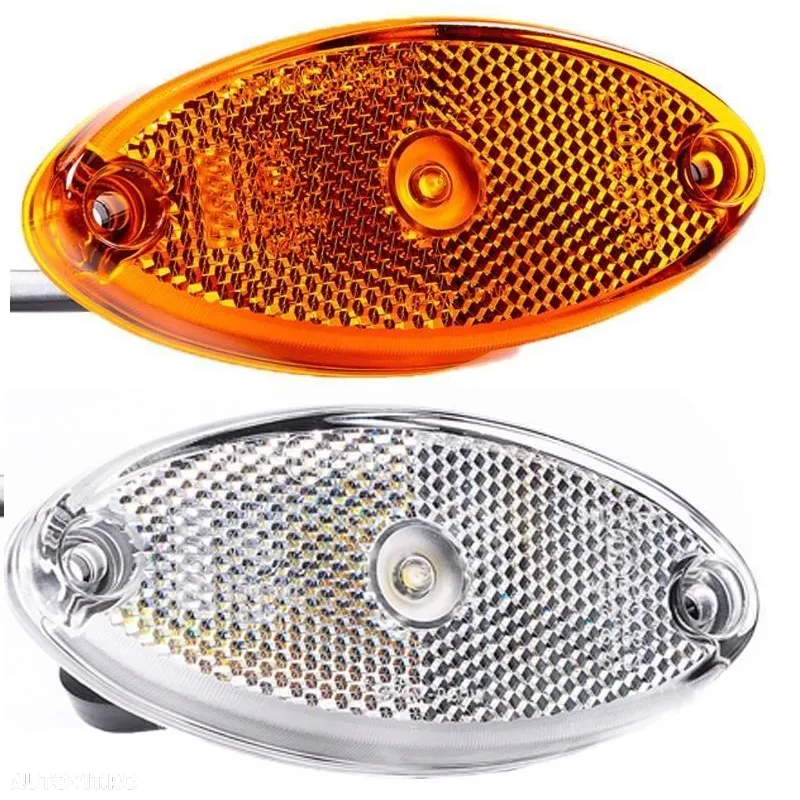 Lampa gabarit ovala 102x45 cu LED, ALBA si GALBENA, FT-061/ FT 061 Fristom - 2