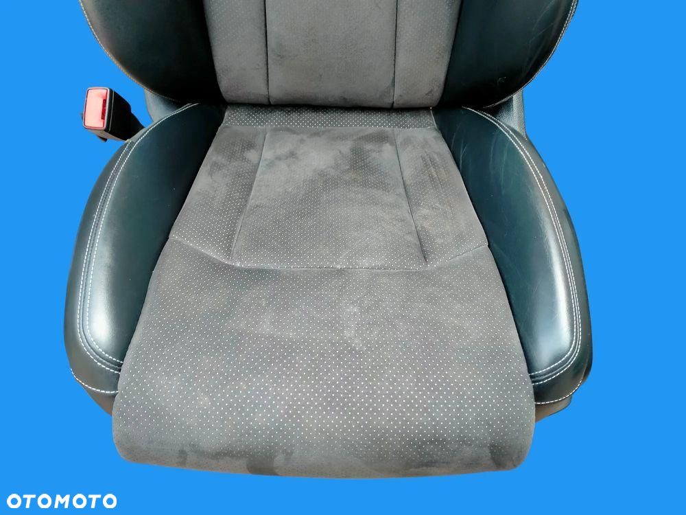 AUDI Q7 4M S-Line FOTELE KANAPA BOCZKI TAPICERKA SKÓRA CZARNA - 9