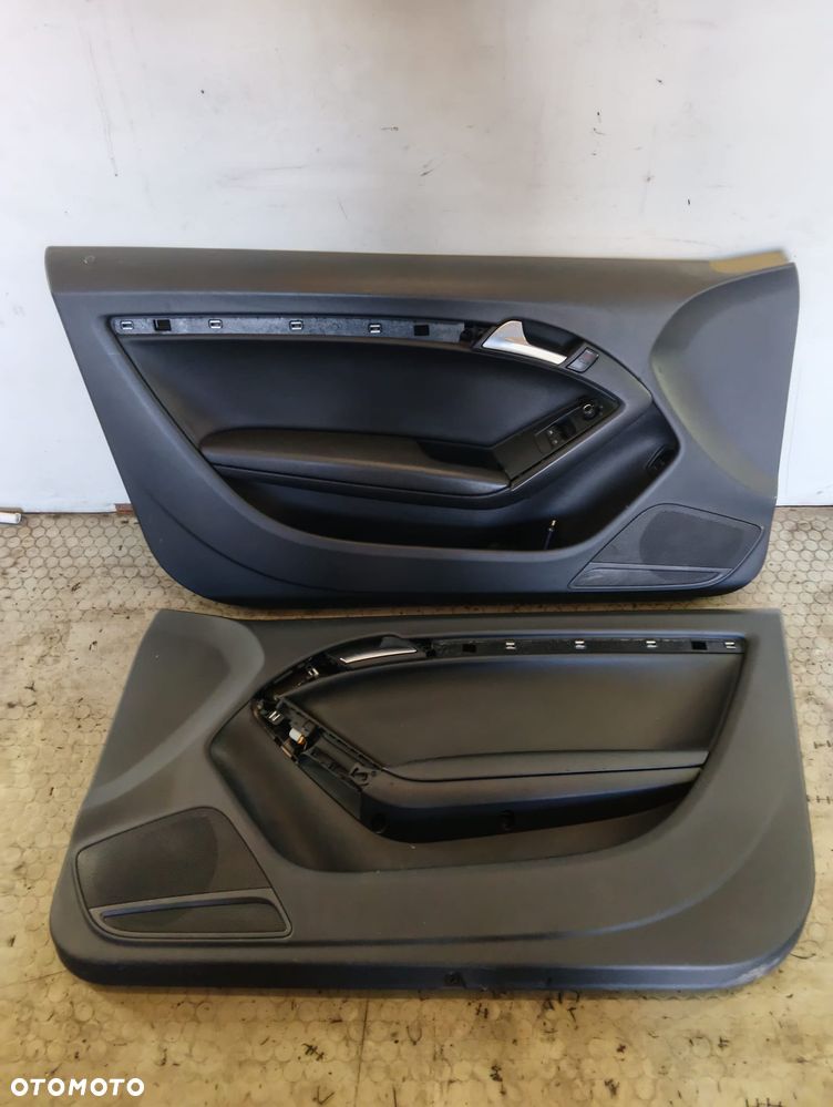 fotele kanapa boczki elektryka skora SLINE Audi A5 Coupe czesdci - 7