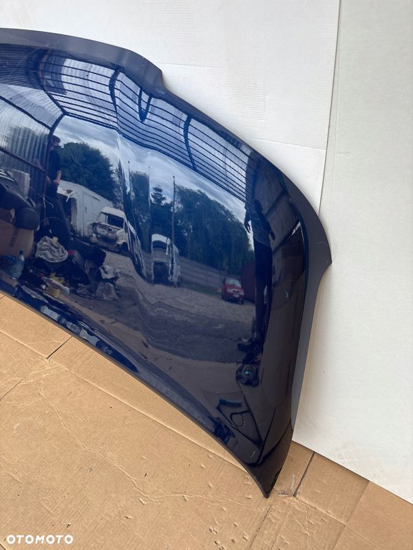 VW T5 TRANSPORTER MULTIVAN 03- maska granatowa metalik ładna bez rdzy - 2