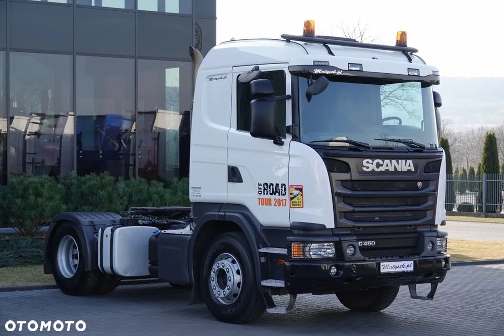 Scania G 450 / RETARDER / HYDRAULIKA / NISKA KABINA / SPROWADZONA / PO KONTRAKCIE SERWISOWYM - 2