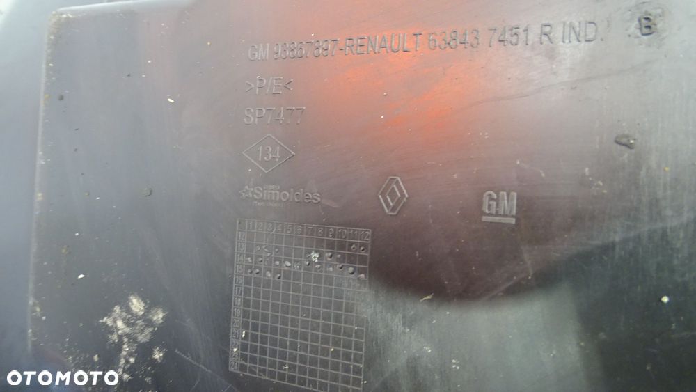 NADKOLE LEWE PRZEDNIE OPEL VIVARO B - 6