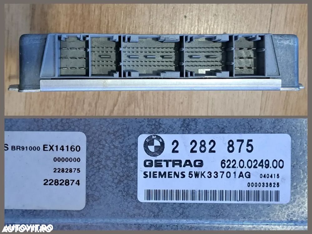 Calculator modul unitate SMG TCU control transmisie cutie viteze automata bmw E46 - 2