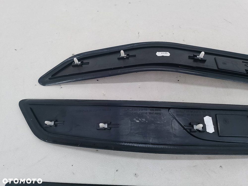 LISTWY PROGOWE KOMPLET BMW SERIA 7 F01 7190977  8046289  7181011 - 3