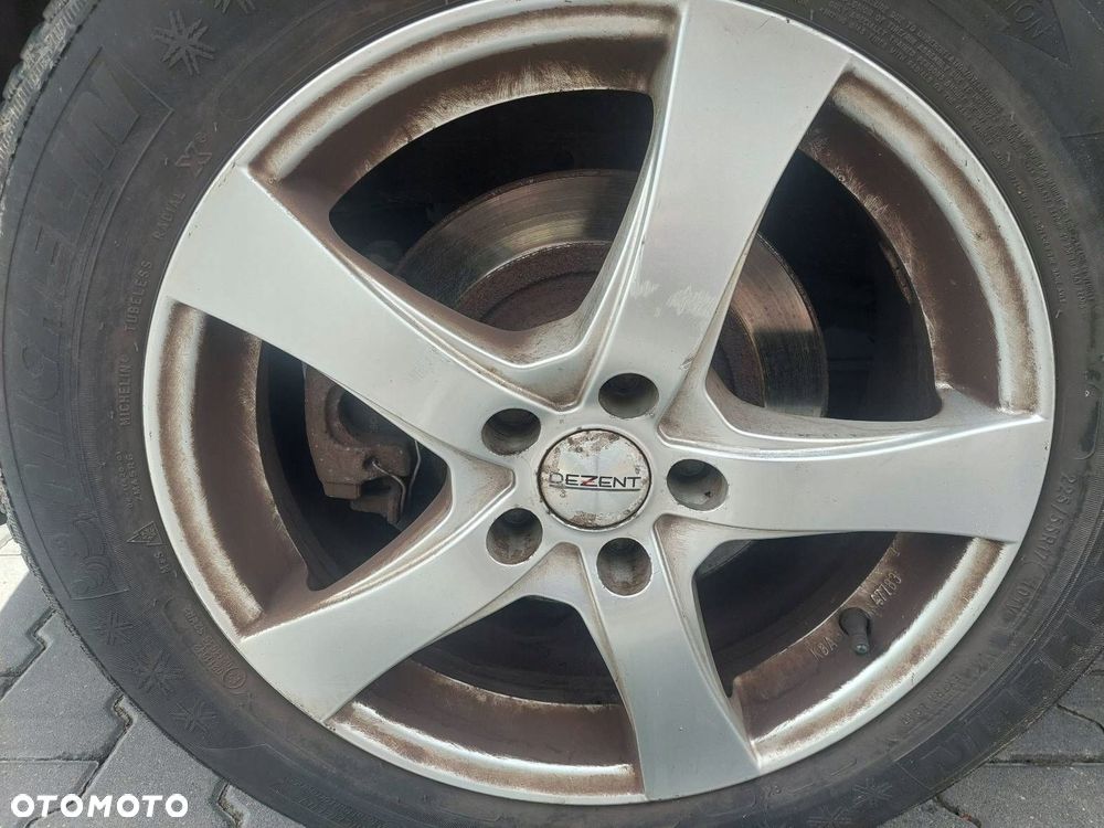 FELGA ALUMINIOWA 4 SZT 5x108 FI 60,1 R17 DEZENT RENAULT KBA47783 - 5