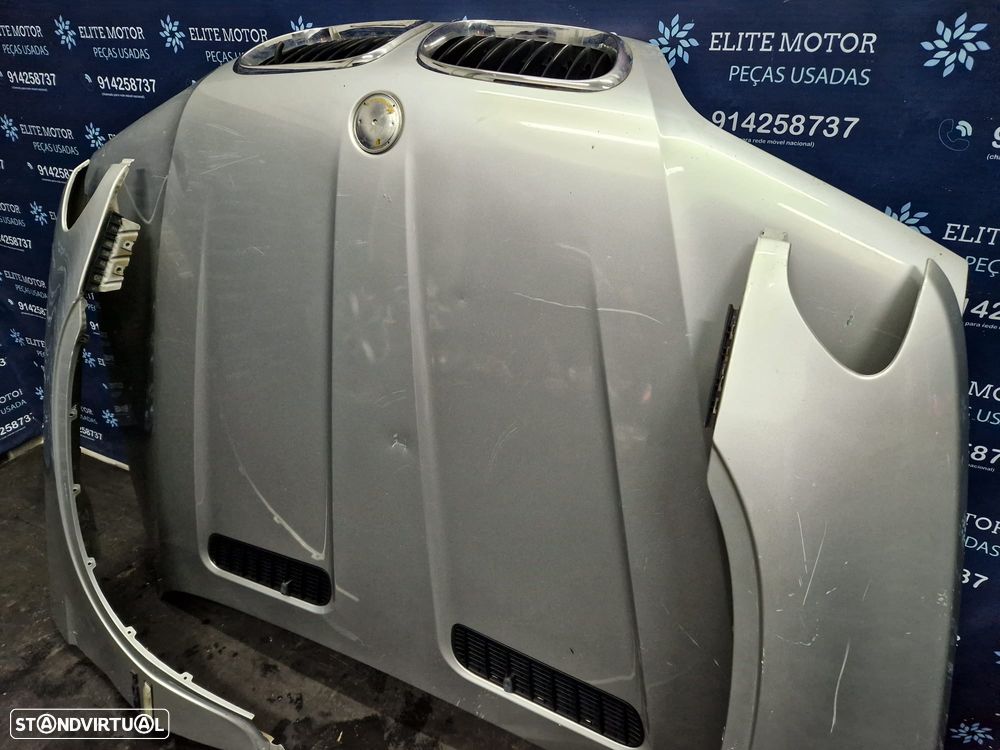 Frente completa usada BMW X5 E53 PRE LCI 3.0D XENON capot parachoques oticas guardalamas - 15