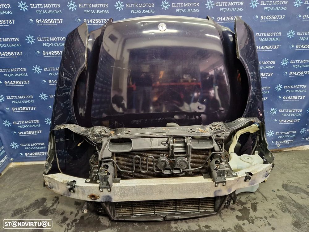 Frente completa usada MERCEDES CLASS C W203 SPORT COUPE 220 CDI capot parachoques oticas guarda lamas radiador - 6