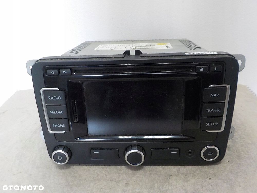 VW GOLF VI TOURAN II RADIO NAWIGACJA 3C0035270 - 1