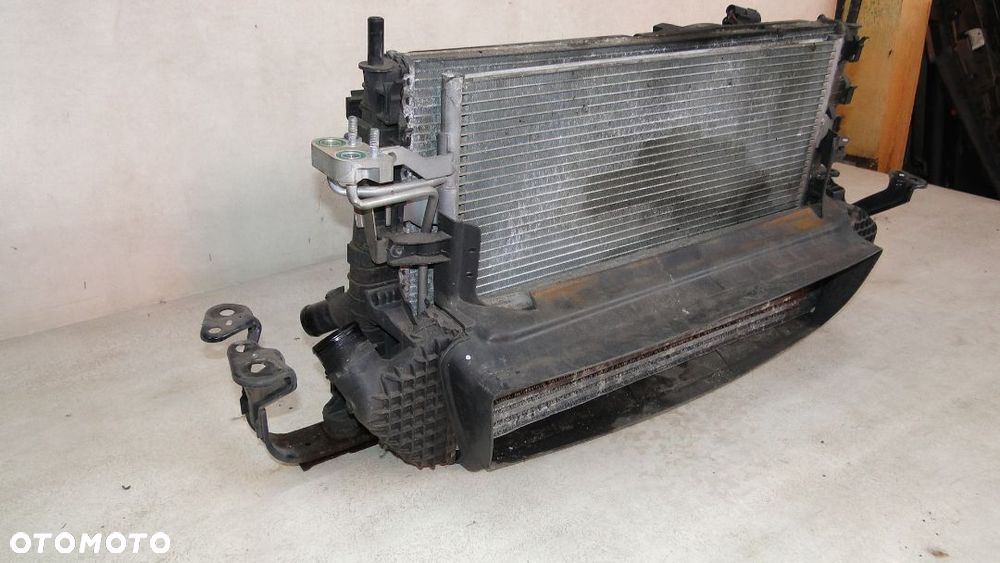 VOLVO V50 S40 II CHŁODNICA WODY KLIMATYZACJI INTERCOOLER WENTYLATOR KOMPLET 1.6D - 3