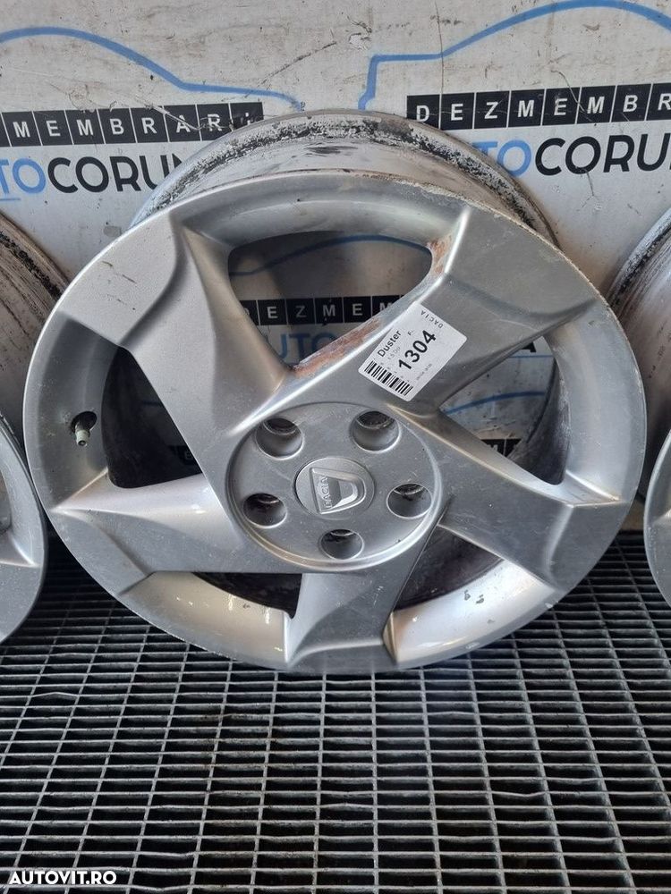Jante aliaj Dacia Duster 2010 - 2013 (1304) R16 ET50 5*114.3 - 4