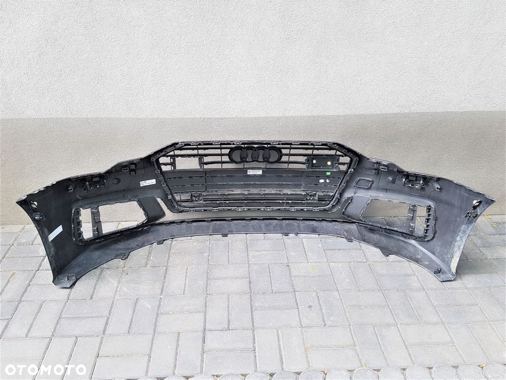 audi a6 c8 s-line zderzak przód grill 4k0807437c - 7