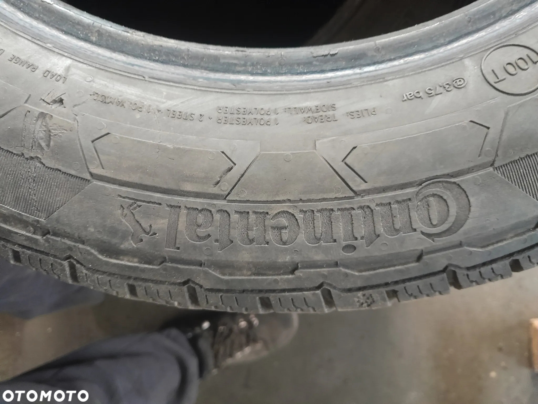 OPONY OPONA CONTINENTAL VANCONTACT WINTER 195/65 R16C - 2